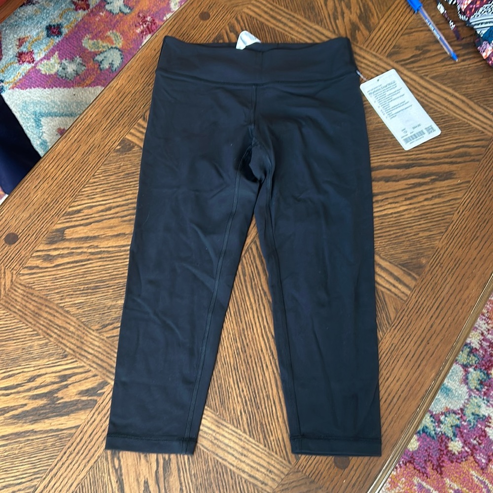 Ivivva by lululemon crop black leggings